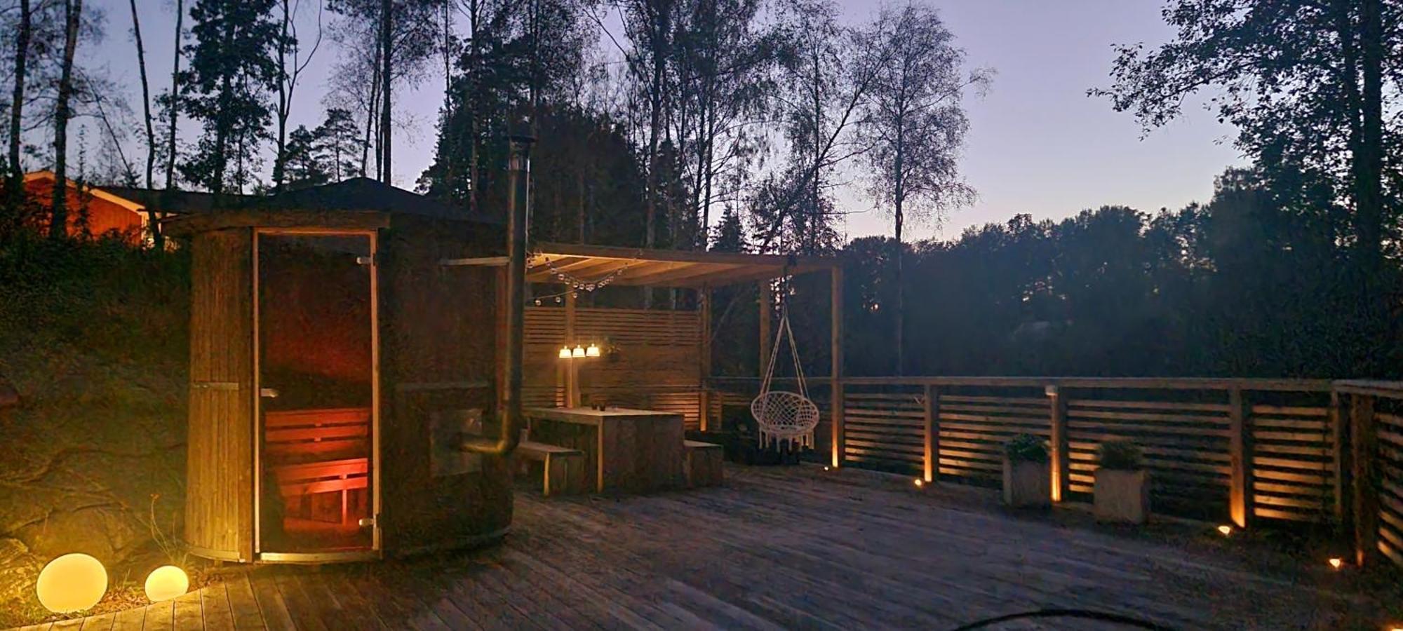 Family Friendly Villa With Sauna In The Nature Бурос Экстерьер фото